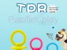 Pet dog TPR flavor bite resistant pet pacifier chew toy dog molar toy