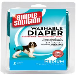 Simple Solution Washable Diaper Blue; 1ea-MD