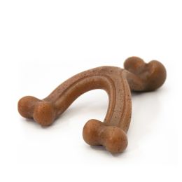 Nylabone Gourmet Style Strong Chew Wishbone Dog Toy Wishbone; Bacon; 1ea-SMall-Regular 1 ct