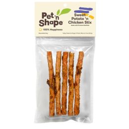 Pet 'N Shape Sweet Potato 'n Chicken Stix Dog Treat 1ea/5 ct