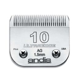 Andis UltraEdge Grooming Clipper Blade Size #10Chrome; 1ea-Size #10