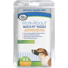 Four Paws WalkAbout QuickFit Dog Muzzle 1ea-1 XS