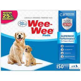 Four Paws Wee-Wee Grass Scented Puppy Pads 10 Count Standard 22" x 23"
