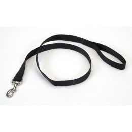 Coastal Single-Ply Nylon Dog Leash Black 1 in x 4 ft