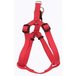 Comfort Wrap Adjustable Nylon Dog Harness Red Medium 3-4 in x 20-30 in