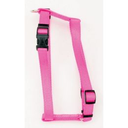 Coastal Standard Adjustable Nylon Dog Harness Neon Pink Small 5-8 in x 14-24 in