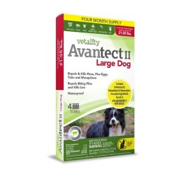 Vetality Avantect II Flea and Tick For Dogs 0.404 fl. oz 4 Count