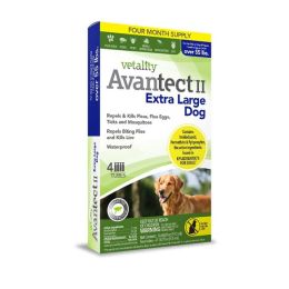 Vetality Avantect II Flea and Tick For Dogs 0.648 fl. oz 4 Count