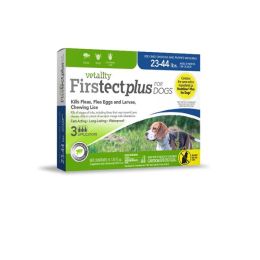 Vetality Firstect Plus Flea and Tick for Dogs 0.135 fl. oz 3 Count