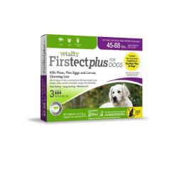 Vetality Firstect Plus Flea and Tick for Dogs 0.273 fl. oz 3 Count