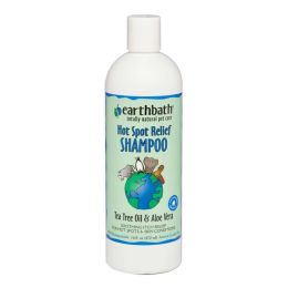 Earthbath Hot Spot Relief Shampoo; Tea Tree and Aloe Vera 16oz