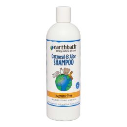 Earthbath Oatmeal and Aloe Shampoo; Fragrance Free 16oz