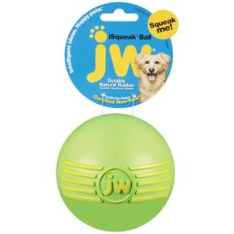 JW Pet iSqueak Ball Dog Toy Assorted Large