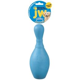 JW Pet Bouncin Bowlin Pin Dog Toy Bowling Pin Assorted Large
