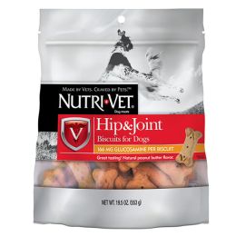NutriVet Hip Joint Dog Biscuits Peanut Butter; 1ea-SM; 19.5 oz