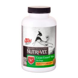 Nutri-Vet Grass Guard Max Chewables For Dogs Liver 1ea-150 ct.