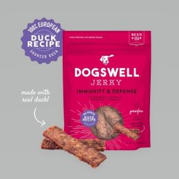 Dogswell Jerky Immunity and Defense Grain-Free Duck 20Oz
