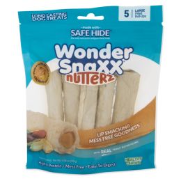 Wonder SnaXX NutterZ Dog Treat Real peanut butter 1ea-5 ct; LG