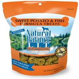 Natural Balance Pet Foods L.I.T. Original Biscuits Dog Treats Fish  Sweet Potato, 1ea/14 oz