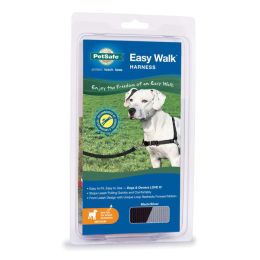 PetSafe Easy Walk Dog Harness Black/Silver, 1ea/MD