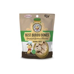 Exclusively Pet Best Buddy Bones Peanut Butter Flavor Dog Treats 5.5 oz