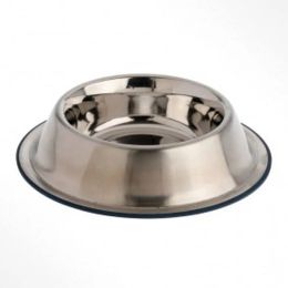 OurPets Premium Stainless Steel NonTip Dog Bowl 1ea-MD