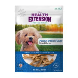 Health Extension Dental Bones - Small - Peanut Butter 14pk
