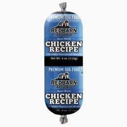 Redbarn Pet Products Chicken Dog Food Roll 4 oz 24 Count