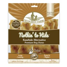 Fieldcrest Farms Nothin to Hide Peanut Butter Flip Chips Roll Dog Treat 8 Pack