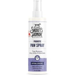 Skouts Honor Dog Cat Probiotic Paw Spray 8Oz