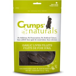 Crumps Naturals Garlic Liver Dog Treats 5.6oz DOG TREAT