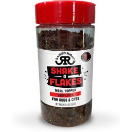 Raised Right Dog Cat Shake A Flakes Beef 4.5oz.