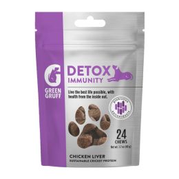 Green Gruff Detox Immunity Dog Supplements 1ea-24 ct