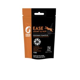Green Gruff Ease Joint Hip PLUS CBD Dog Supplements 1ea-24 ct