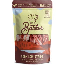 Beg and Barker Dog Strips Pork Loin 10Oz