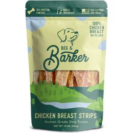 Beg and Barker Dog Strips Chicken Breast 10oz. 12pk