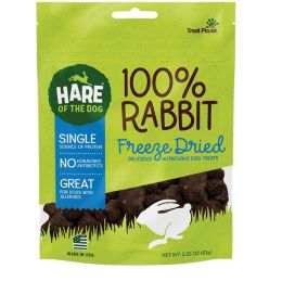 Hare of the Dog 100% Rabbit Freeze-Dried Treats 2.25oz.
