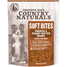 Grandma Maes Country Naturals Soft Bites Dog Treats Chicken Peanut Butter; 1ea-5 oz
