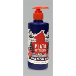 Plato Wild Alaskan Salmon Oil 8 Oz.