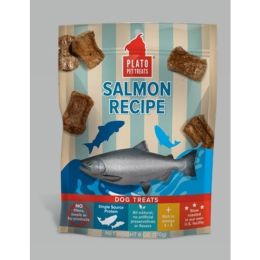 Plato Dog Treats Salmon Strips 6Oz