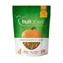 Fruitables Crunchy Baked Dog Treats Pumpkin Apple; 7 oz