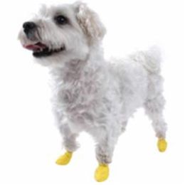 Pawz Dog Boots Extra Extra Small Yellow