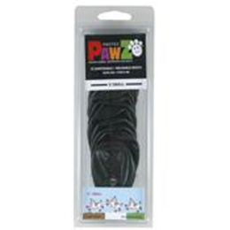 Pawz Dog Boots Black Extra Small